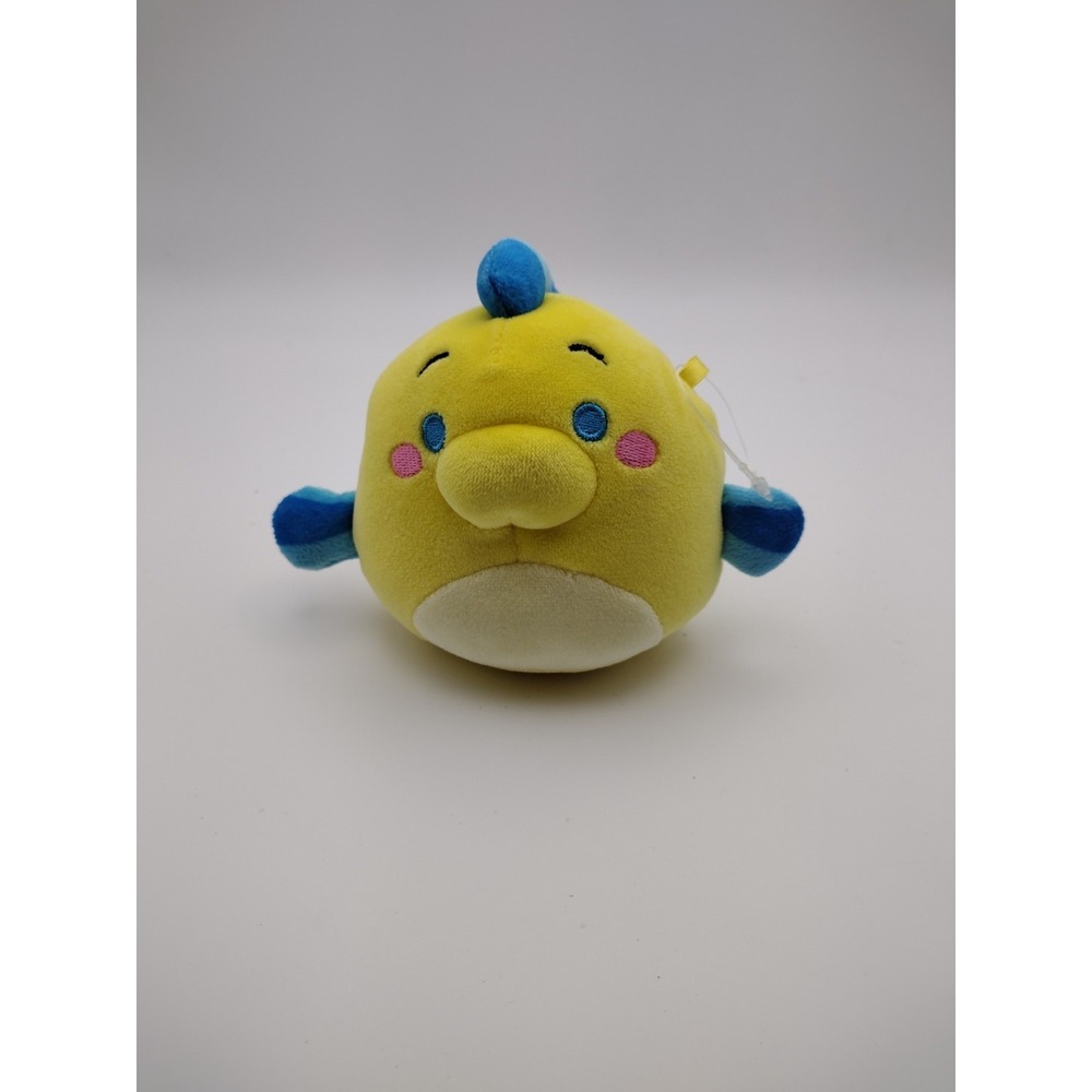 Squishmallows 5" Disney Flounder Little Mermaid Movie NWOT KellyToy Plush Pillow